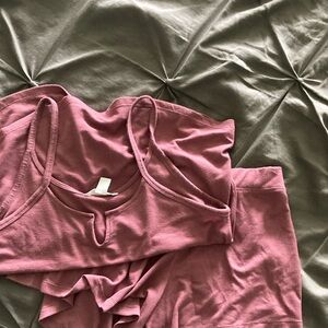 Athleta women’s tank and short pjs
